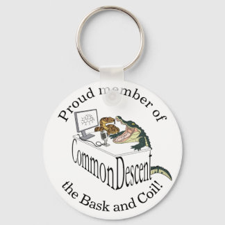 Common Descent Bask & Coil Keychain