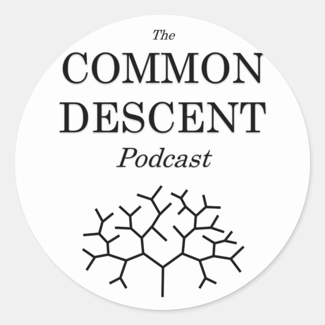Common Descent Podcast Sticker (Front)