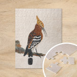Common Hoopoe | William Lewin Jigsaw Puzzle<br><div class="desc">Common Hoopoe (before 1790) | William Lewin’s Common Hoopoe is an elegant and detailed depiction of a hoopoe bird perched on a branch against a minimalist neutral background. The painting highlights the bird’s distinctive crest and striking plumage with remarkable precision, emphasizing its unique beauty. The simplicity of the background draws...</div>