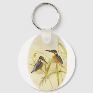Common Kingfisher Keychain