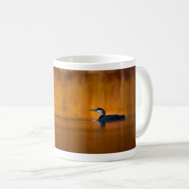 Common Loon 11oz mug (Front Right)
