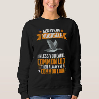 Common Loon Bird Ducks Cute Sweatshirt