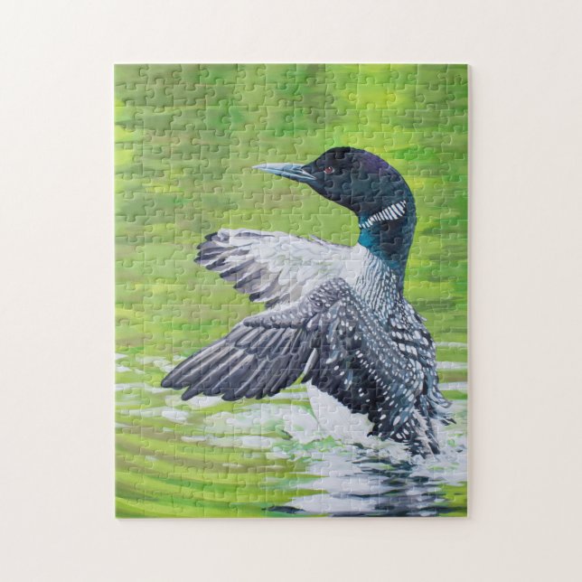Common Loon Jigsaw Puzzle (Vertical)