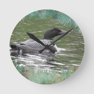Common Loon Wall Clock