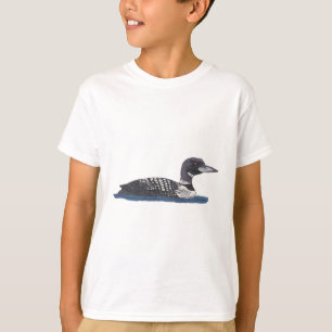 Common Loon watercolor illustration T-Shirt