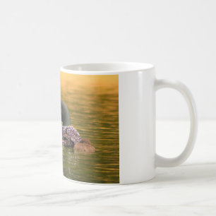 Common Loon with 2 Chicks Coffee Mug