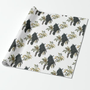 Common Raven by Audubon Wrapping Paper