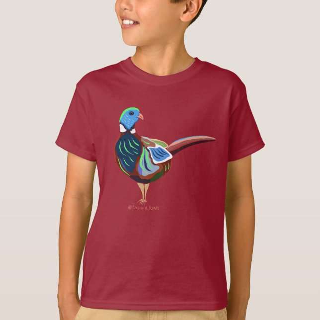 Common Ring-Necked Pheasant #2 T-Shirt (Front)