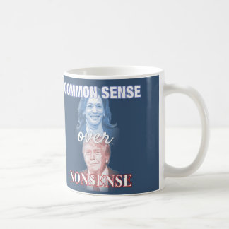 Common Sense Over Nonsense Vote 2024 Coffee Mug