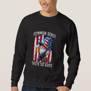Common Sense Taste So Good Gnome Beer 4th of July Sweatshirt