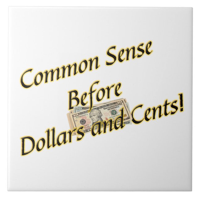 Common Sense Tile (Front)