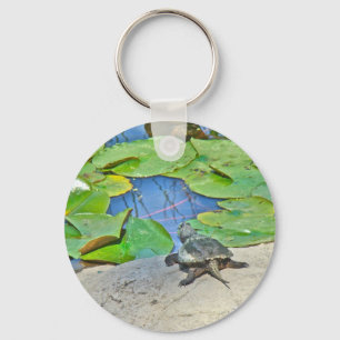 Common Snapping Turtle - Chelydra serpentina Keychain