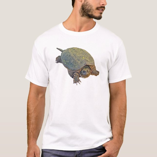 Common Snapping Turtle - Chelydra serpentina T-Shirt (Front)