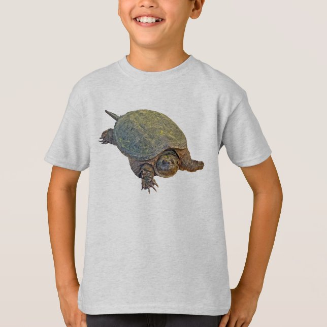 Common Snapping Turtle - Chelydra serpentina T-Shirt (Front)