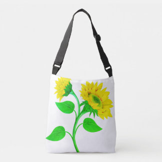 Common sunflower crossbody bag