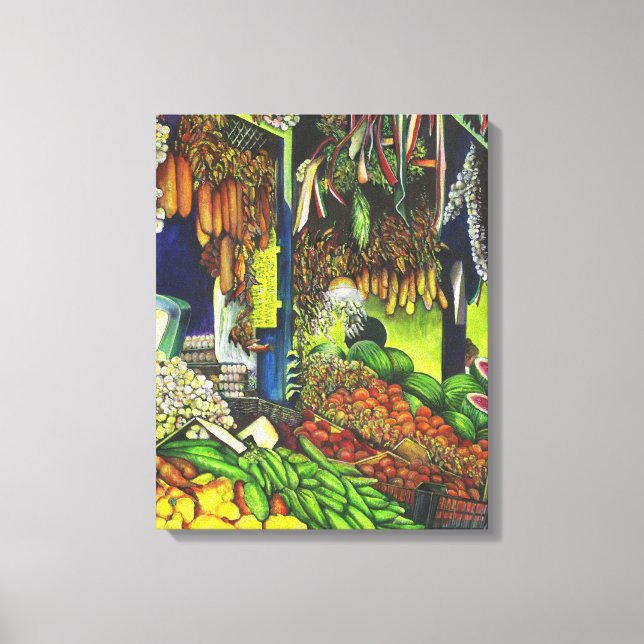 Common Threads of Human Interaction, Budapest Canvas Print (Front)