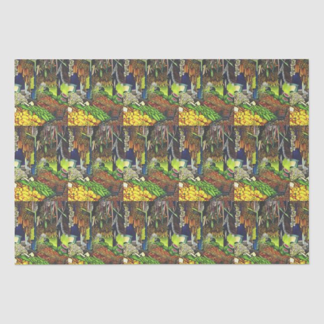 Common Threads of Human Interactions, Budapest Tissue Paper (Front)