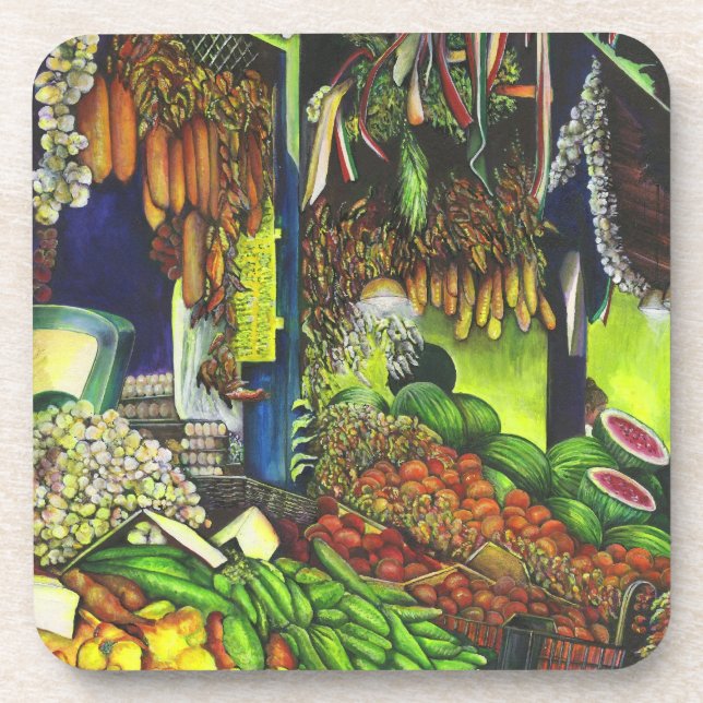 Common Threads of Human Interactions Coaster (Front)