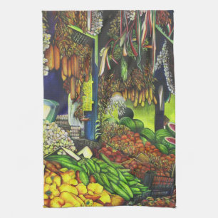 Common Threads of Human Interactions Kitchen Towel