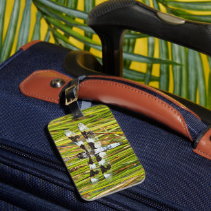 Common Whitetail Skimmer Dragonfly Photo Luggage Tag