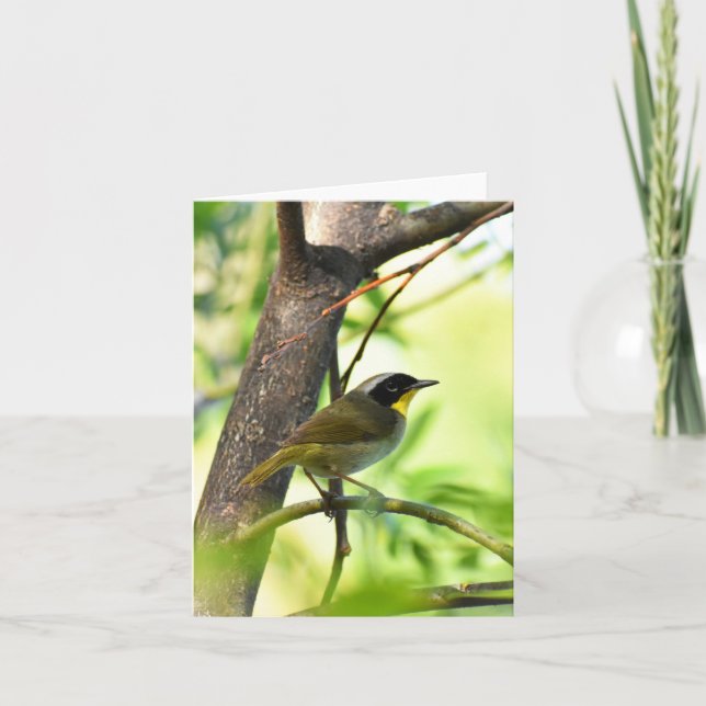 Common Yellowthroat #1 - Blank Note Card (Front)