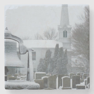 Commons, Little Compton, Rhode Island Stone Coaster