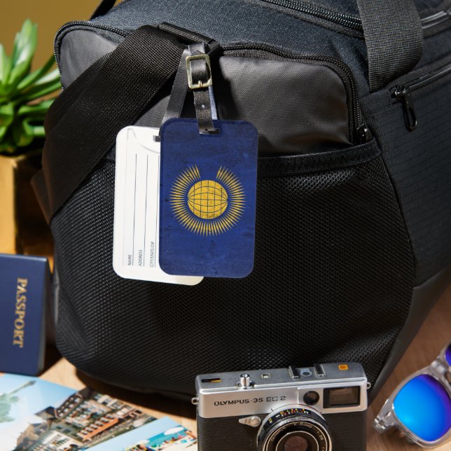 Commonwealth Luggage Tag (Front & Back)