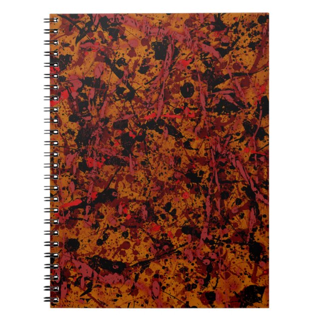 Commotion no 1 Carnet Abstrait (Devant)