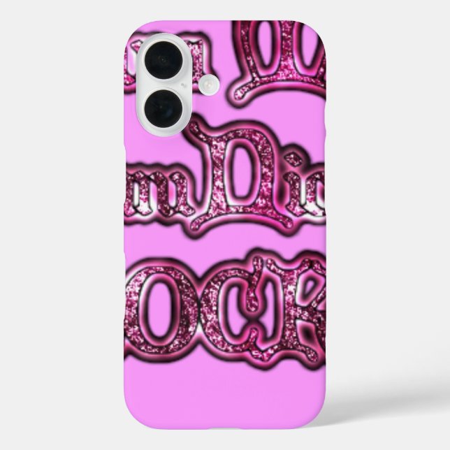 Communication Rocks Pink Hakuna Matata   Case-Mate iPhone Case (Back)