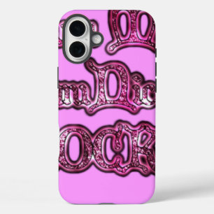 Communication Rocks Pink Hakuna Matata .png iPhone 16 Plus Case
