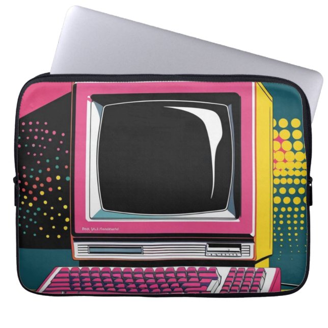 Communication Technology Laptop Sleeve (Front)