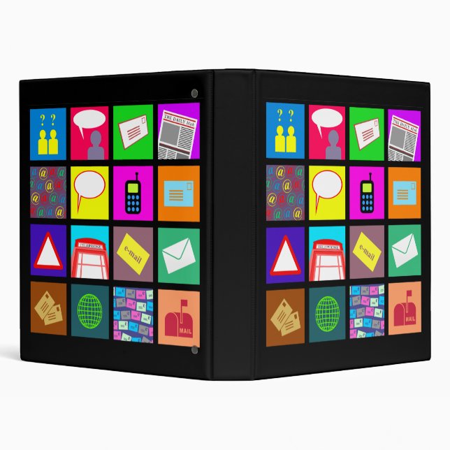 Communication Tile Wallpaper Binder (Background)