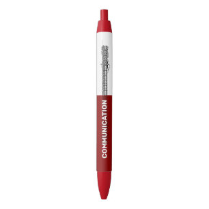 Communication Tower Red Ink Pen