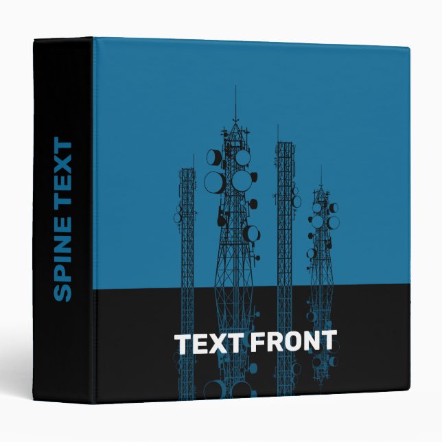 Communication Towers Binder (Front/Spine)