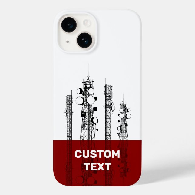Communication Towers Case-Mate iPhone Case (Back)