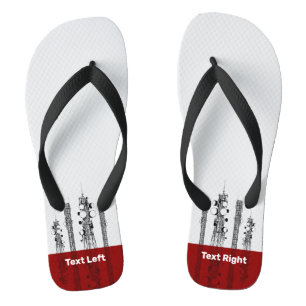 Communication Towers Flip Flops