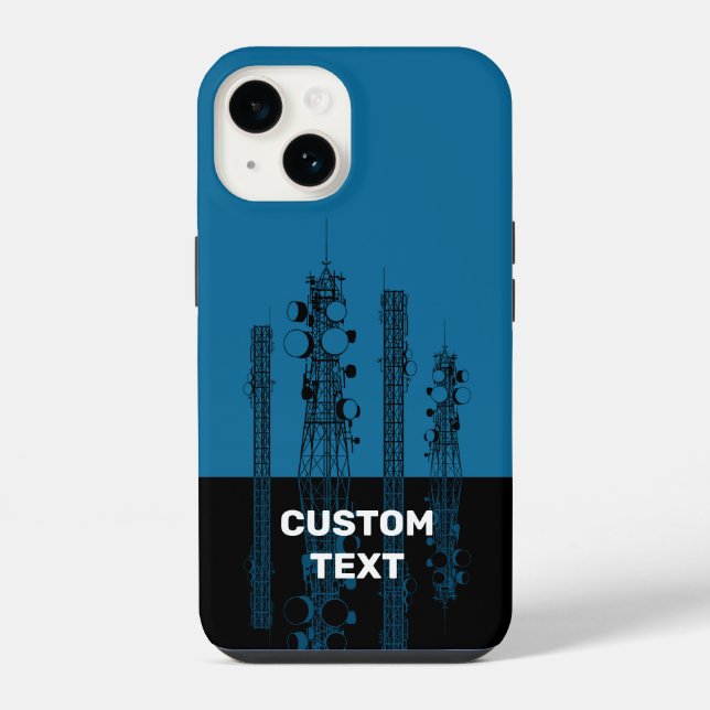 Communication Towers iPhone Case (Back)