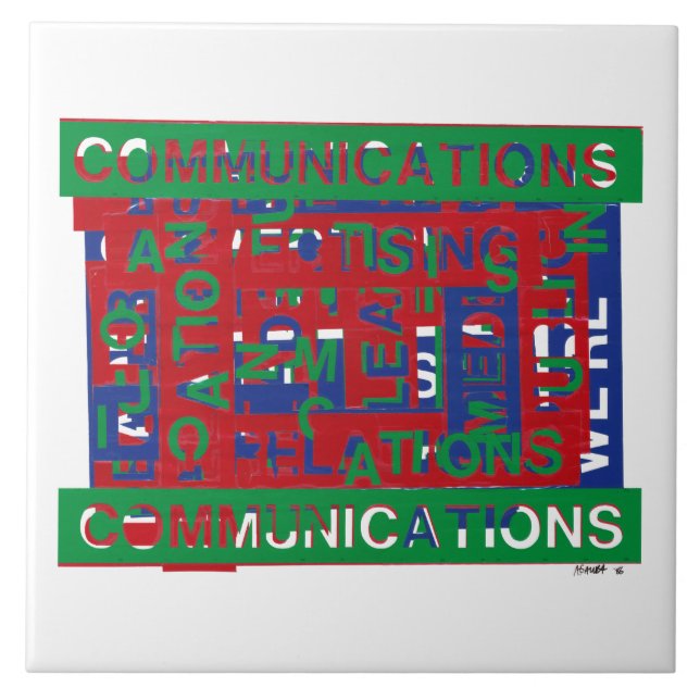 Communications Breakdown Tile (Front)