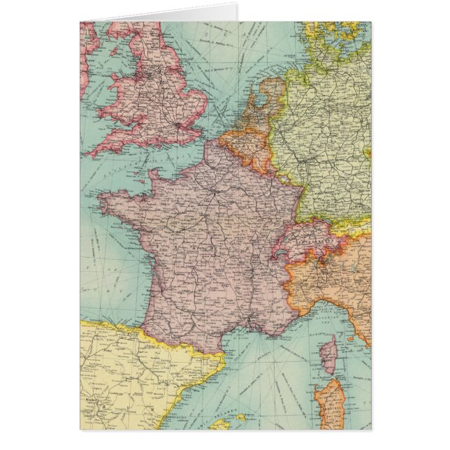 Communications en Europe occidentale (Devant)