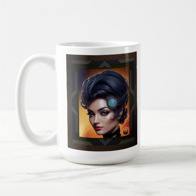 Communications Engineer Evoratae Dinecatcious Coffee Mug (Left)