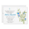 Communion Blue Flowers Invitation