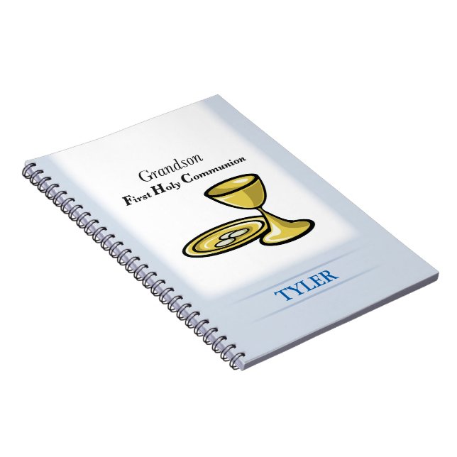 Communion Body and Blood Grandson Notebook (Right Side)