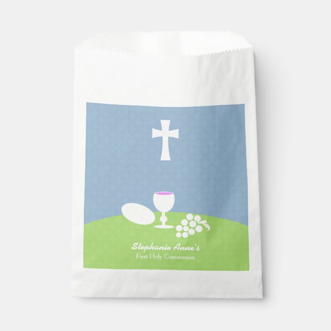 Communion Bread of Life Favour Bag (Front)