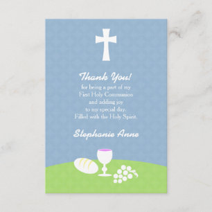 Communion Bread of Life Thank You Card