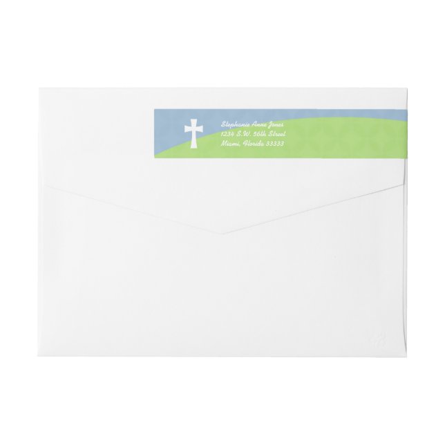 Communion Bread of Life Wrap Around Label (Back)