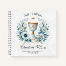 Communion cup First Holly Communion Guest Book