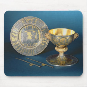 Communion Cup, Plate and Fistulae Mouse Pad