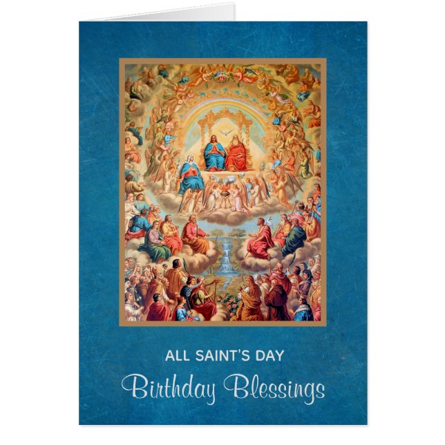 COMMUNION DE TOUS LES SAINTS DAY HEUREUX ANNIVERSA (Devant)
