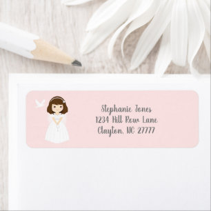 Communion Dove Brunette Girl