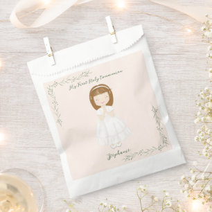 Communion Girl Praying Favour Bag